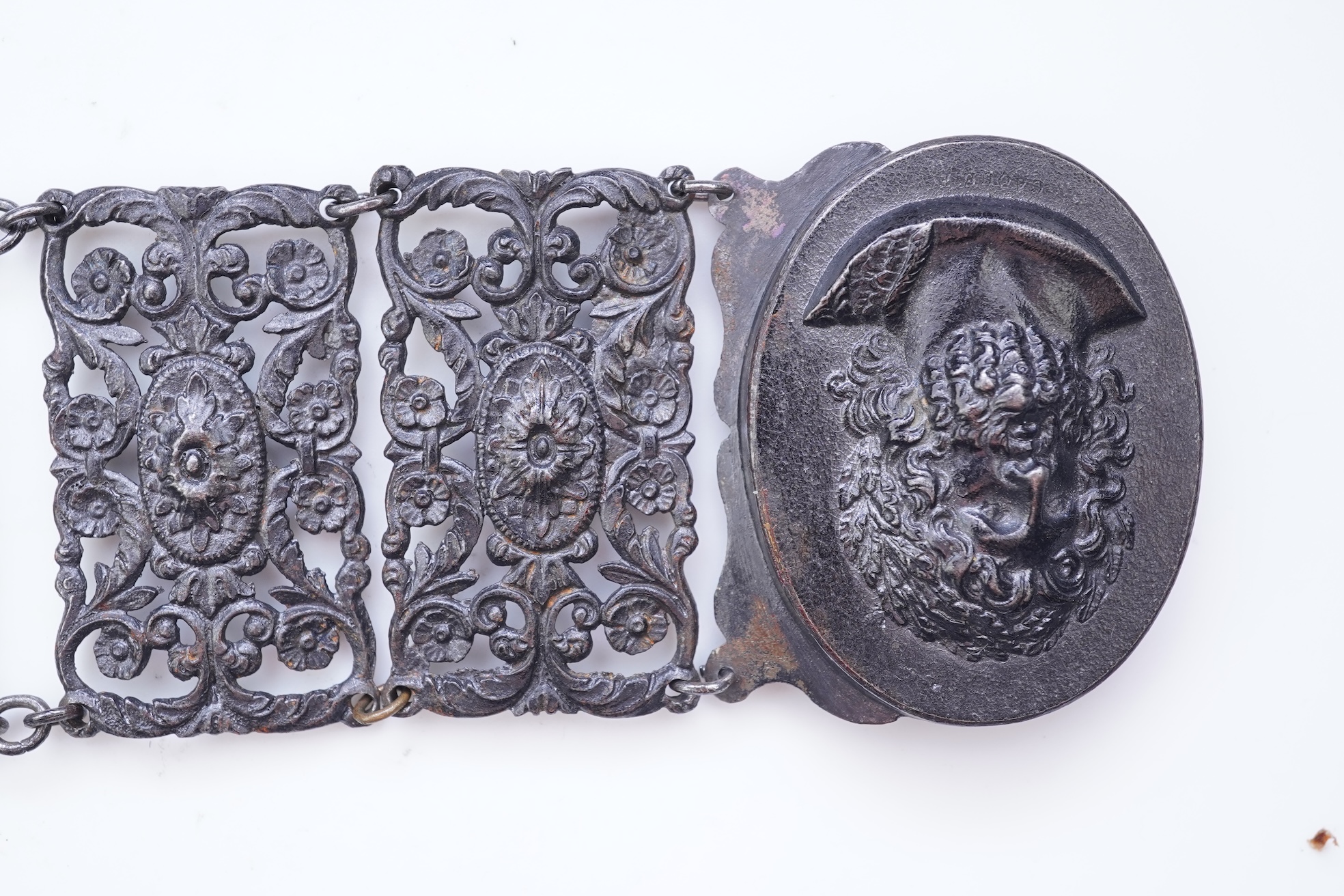 A rare 'Berlin iron' bracelet, early 19th century